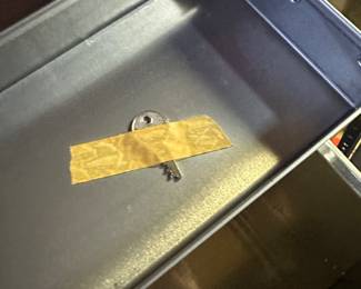This is the key to the P flight aircraft aluminum tool chest