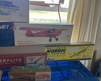 These are FANTASTIC! Beautiful RC Planes and Model Planes! MINT! PRISTINE!