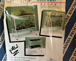 Nice Seed Tray Stand MINT in the Org. box!