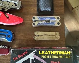 Four Leatherman tool sets!