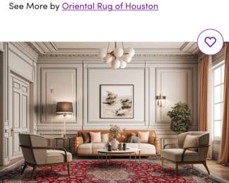 Persian carpets
One-of-a-kind 10’3”✖️13’6”
Wool Area Rug