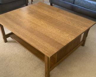 Stickley Mission Oak Coffee Table