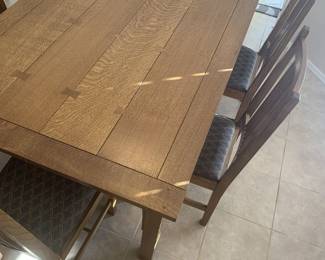 We have been fans of Stickley furniture for over 25 years. We are moving and looking for a new owner. We have a large collection of beds, desks, dining sets, coffee tables, etc. If you are interested in purchasing, please contact us.