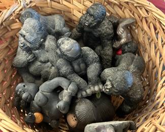 Gorilla figures