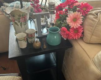 Florals, side tables