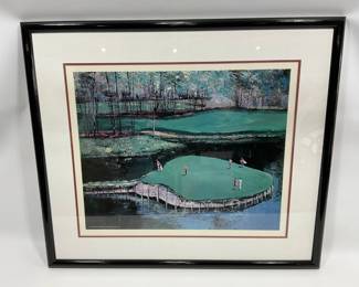 Limited Edition Golf Print by Martin Lawrence