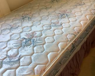 Pair single mattress and box. 75. Each both 100