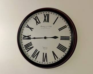 Wall Clock, large, elegant, and classic