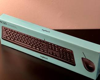 Logitech Keyboard and Mouse, Brand New