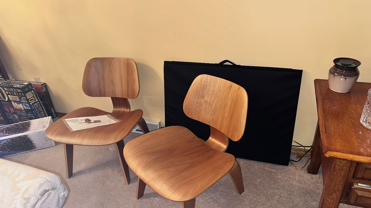 Herman miler , Eames molded chairs 