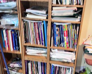 Sewing and quilting books 