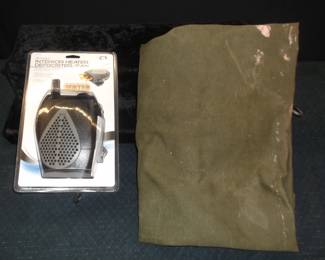 Army Duffel Bag  Car Heater/Defroster