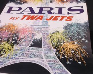 TWA Paris Poster
