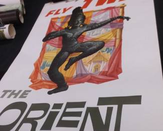TWA The Orient Poster