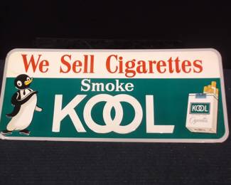 Kool Cigarettes Metal Sign
