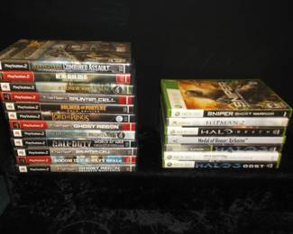 Playstation 2 games      XBox 360 games