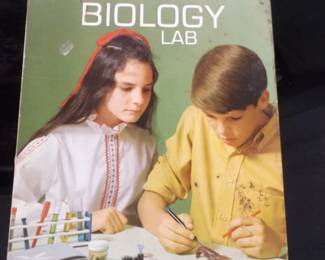 Vintage Toy Biology Lab 