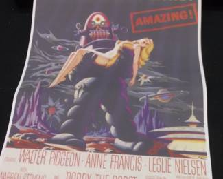 Forbidden Planet poster
