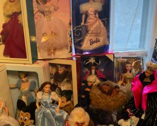 Doll and vintage toy collection, boxed Barbie