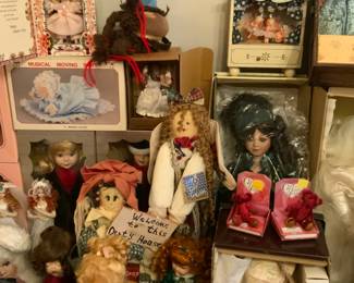Doll and vintage toy collection
