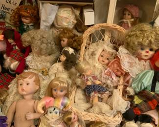 Doll and vintage toy collection