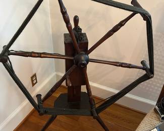 ANTIQUE YARN WINDER. $85.