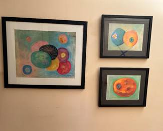 GREAT ART THROUGHOUT THE HOUSE.