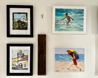 Beautiful art by local artists.