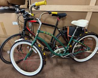 Electra bike cruiser & Scott Metrix road bike