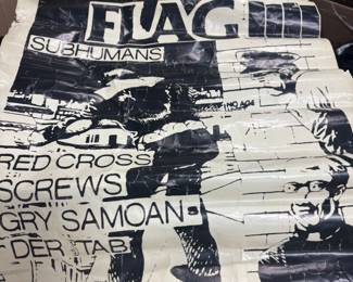 Vintage concert poster 