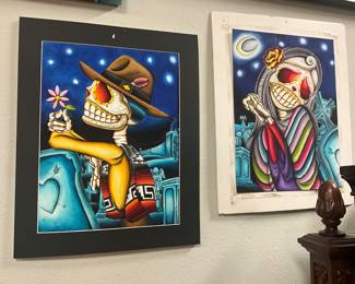 Dave Sanchez tattoo art paintings