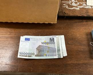 Novelty Euro Banknotes - Not Legal Tender