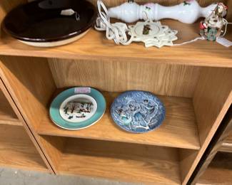 1973 Avon Christmas Plate - Haviland Limoges "Nine Ladies Dancing" from 12 Days of Christmas