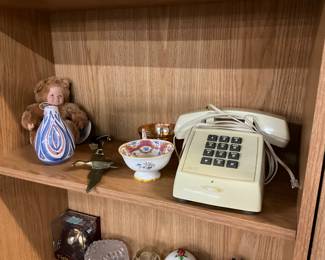 Enesco Anne Geddes Bear Child - Push Button Phone