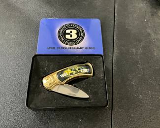 Tribute ToA Legend Pocket Knife #3 Dale Earnhardt
