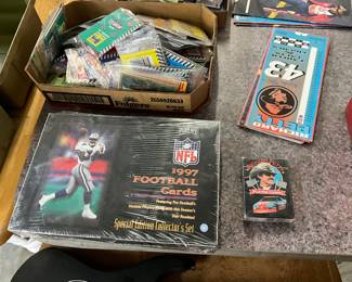 Football Cards & Richard Petty Playing Cards