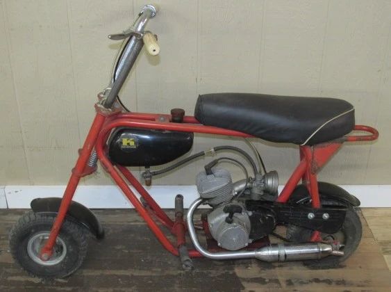 1968 - 1969 Keystone Mini Bike - Runs - 2 Cycle - 30 to 1 Gas & Oil Mixture