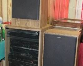 Sony Stereo System - AM-FM- CD-Cassette-Turntable