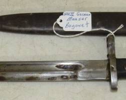 WWII German Mauser Bayonet
