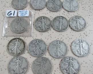 Walking Liberty Half Dollars