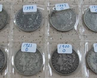 Morgan Silver Dollars