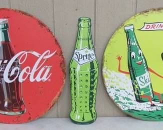 Metal Soda Signs