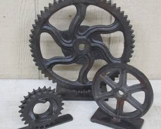 Iron Bookends