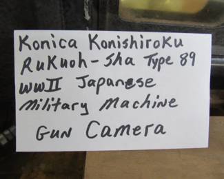 Information about Japanese Camera