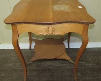 Oak Lamp Table