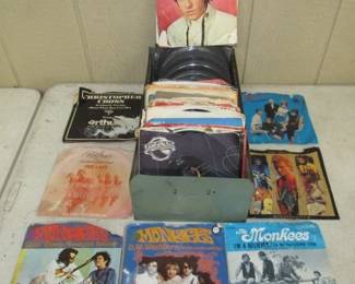 Lots of 45 rpm Records