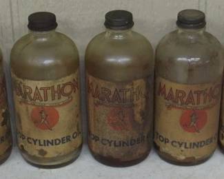 Marathon Oil Glass Bottles