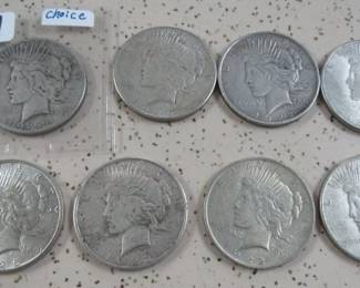 Peace Silver Dollars