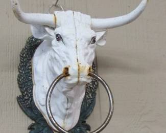 Cast Iron Steer Head