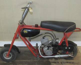 1968 - 1969 Keystone Mini Bike - Runs - 2 Cycle - 30 to 1 Gas & Oil Mixture